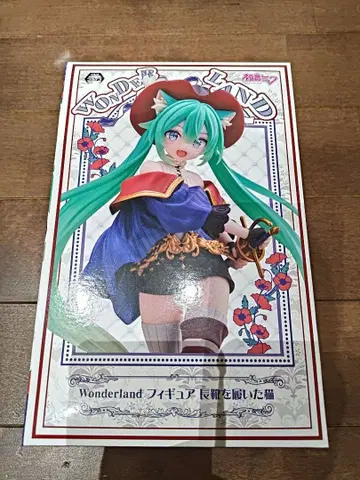 하츠네 미쿠 WONDERLAND 피규어 장화를 신은 고양이