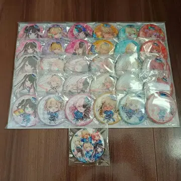 브이스포! 퍼시픽 캔뱃지 컴플리트 세트 31개