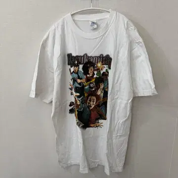 하루카미라이 할리우드 셔츠 화이트 XL