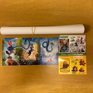 주토피아 혜택 포스터 비주얼 파노라마 보드 씰 3종 세트