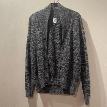 GAP 버튼 가디건 XXS 그레이 계열 [ 남성용 ]