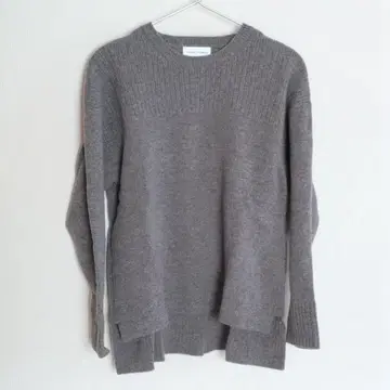휴먼 우먼 리브 니트 스웨터 그레이 M
