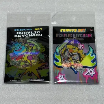 [ 익명 배송 ] SHIBUYA ART 슬라임 초코보 아크릴 키링