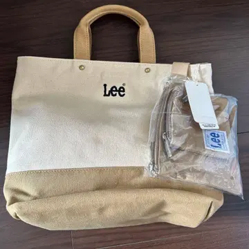 [ 즉시 구매 OK ] Lee 토트백 베이지 Studio Clip