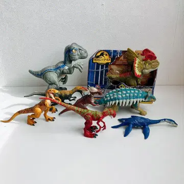 마텔 쥬라기 공원 공룡 피규어 8체 세트