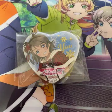 러브 라이브! 선샤인!! 하트 캔뱃지 와타나베 요우