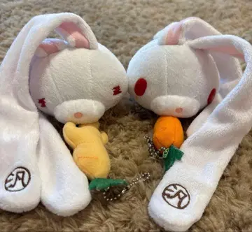 척스 GP 범용 토끼 식탐 마스코트 2마리 세트