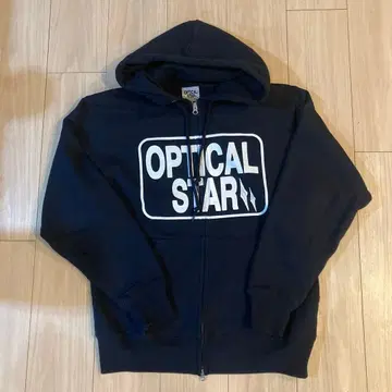 OPTICALSTAR 지퍼 후드티 M