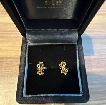 ete 리본형과 후프형 귀찌 세트