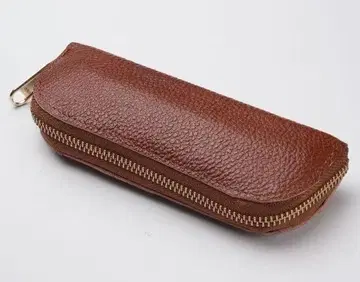 안경 케이스 가죽 천연 가죽 경량 컴팩트 브라운 선물 기프트