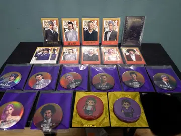 용과 같이 관혼상제전 캔뱃지 카드 묶음 판매