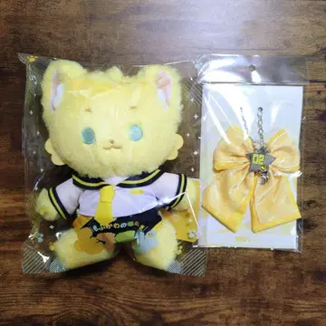 카가미네 렌 모후후사 봉제 인형 멀티 리본 참