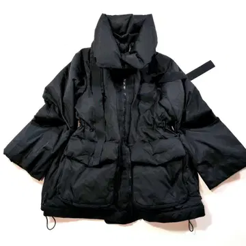 [ 완판템 ] 유니클로 +J 질 샌더 하이브리드 다운 숏코트 블랙