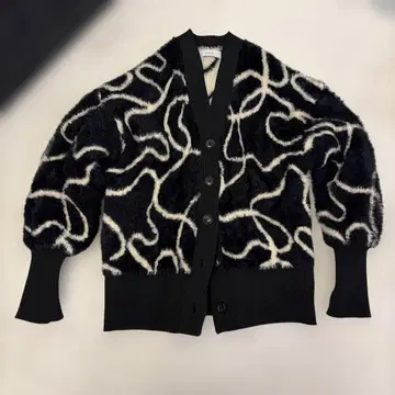 ADAM ET ROPE 샤기 가디건