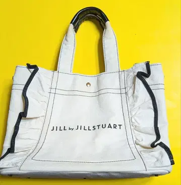 JILL by JILLSTUART 프릴 토트백 아이보리