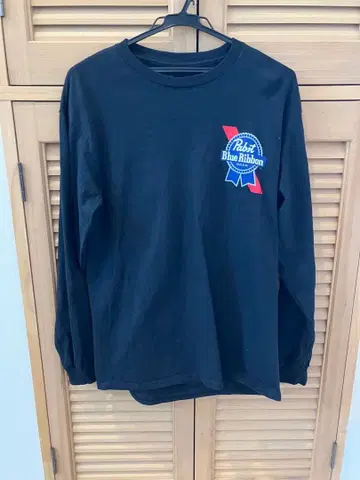 Pabst Blue Ribbon 긴팔 티셔츠 롱 T