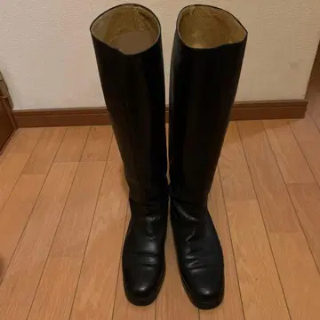 여성용 롱 부츠 블랙 23.5cm