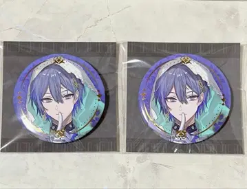 니지산지 코야나기 로우 할로윈 캔뱃지 금박