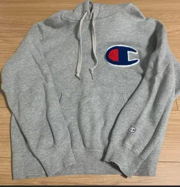 챔피언 그레이 후드티