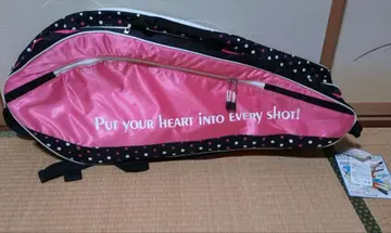 [ 미사용 새상품 ] 라켓 백 6개 대응 핑크