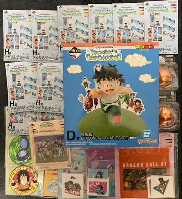 드래곤볼 제일복권 스냅 컬렉션 D상 손오반 F상 니육성구 하위상