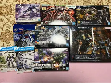 라이거 테일, 오리진 자쿠 등 30mm 건담 프라모델 총 9점 일괄