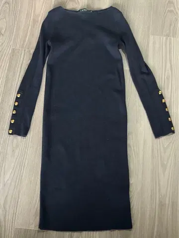 새상품급 로렌 랄프 로렌 니트 원피스 롱 원피스 네이비 s