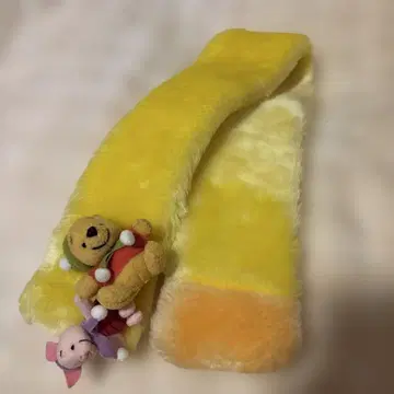 디즈니 리조트 푸우 머플러 푸우 피글렛 마스코트 포함