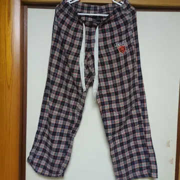 새상품급 [ Bears ] 체크 무늬 조거 팬츠 S 사이즈
