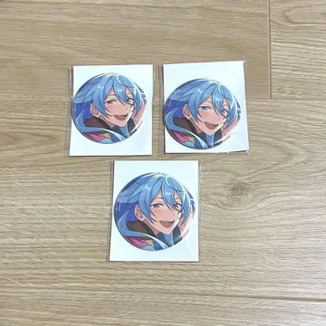 앙스타 와타루 캔뱃지 3개 세트