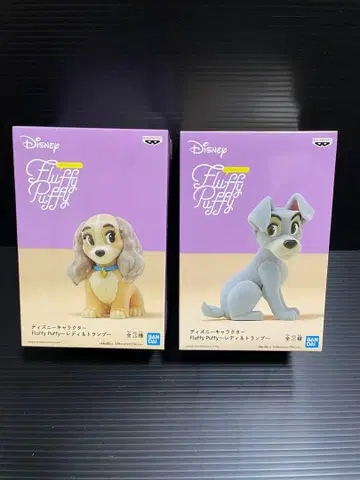 디즈니 플러피 퍼프 레이디&트램프