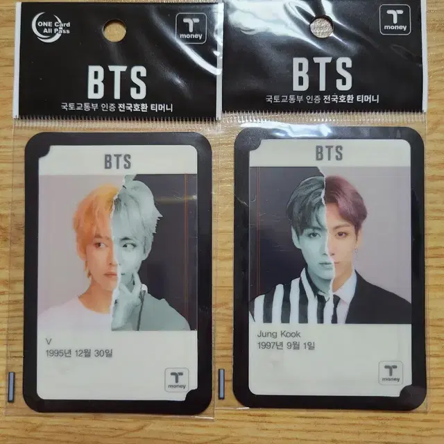 BTS 방탄 티머니카드