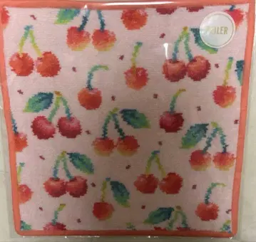 [WEB 한정판] FEILER 러브러리 바이 페이러 손수건 체리 도트