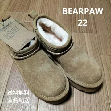 미사용 새상품 인기 BEARPAW 아이스 커피 어그 부츠 22cm