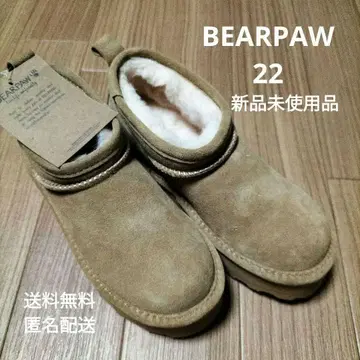 미사용 새상품 인기 BEARPAW 아이스 커피 어그 부츠 22cm