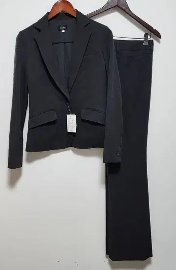 블랙 팬츠 수트 M 사이즈 여성용 톨 사이즈 큰 키