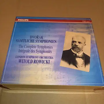 로비츠키 연주 드보르작: 교향곡 전집 필립스반 6CD