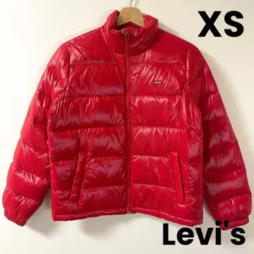 [ 미사용 새상품 ] 리바이스 빨간색 다운 자켓 XS