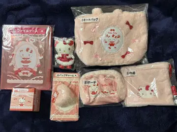 산리오 헬로키티 행운권 7개 세트