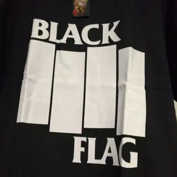 미사용 새상품 BLACK FLAG 블랙 플래그 T셔츠 밴드 티셔츠