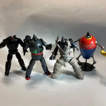 철인 28호 액션 피규어 4개 [할인]