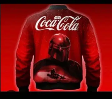 당첨품 코카콜라 스타 워즈 오리지널 봄버 자켓