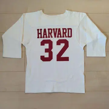 챔피온 풋볼 티셔츠 T1011 하버드 미국제 S 염색