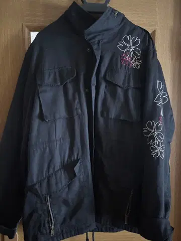 자켓 스카잔 점퍼 남성용 XL 일본풍 패턴 자수