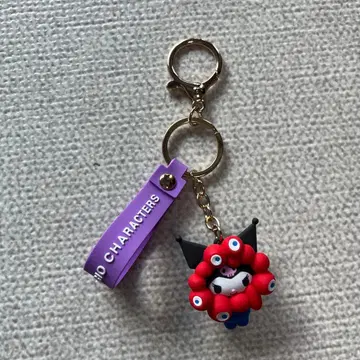 [ 오사카 간사이 만박 ] 먀쿠먀쿠 x 산리오 입체 마스코트 키링 쿠로미