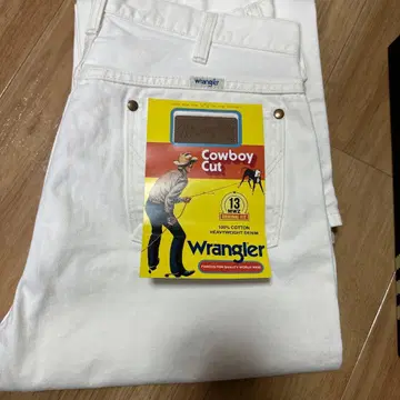 Wrangler 카우보이 컷 데님 팬츠 L 사이즈