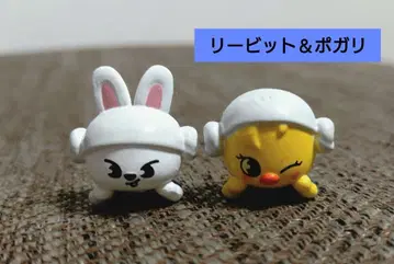 [SKZOO 스키즈 후로후치코로린] 빗쿠라타마고 (리비트 & 포가리)