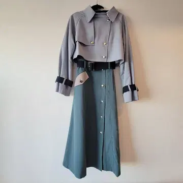 [ 미사용 새상품/REDYAZEL ] 플리츠 스커트 자켓 셋업