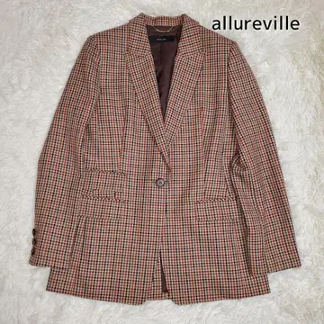 [ 컨디션 최상 ] 알아바일 리오펠 체크 1B 테일러드 자켓