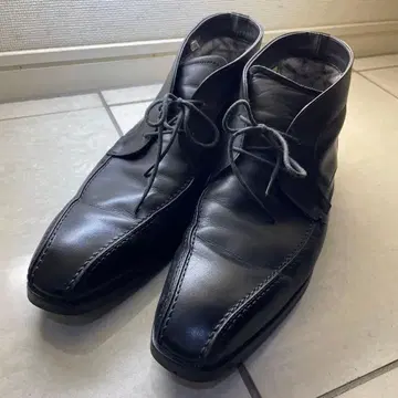 REGAL 처카 부츠 블랙 27 EEE 가죽 신발 부츠 포멀